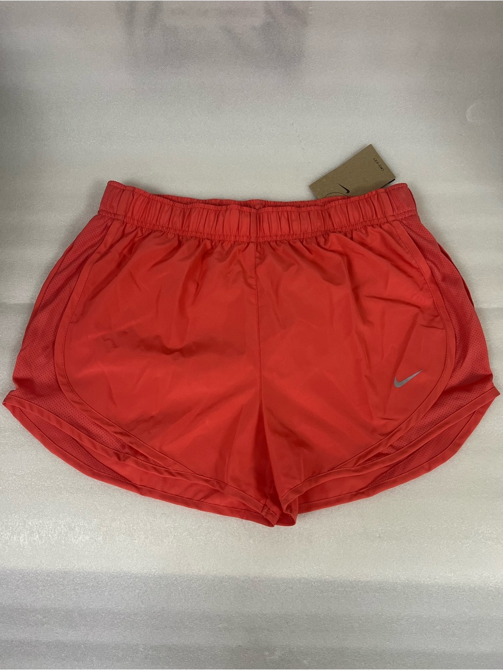 Nike Dri-Fit Women's Running Shorts Peach Color Size M